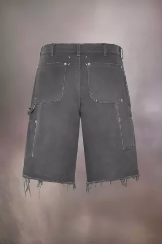Maison Margiela – Jeansshorts mit Nieten