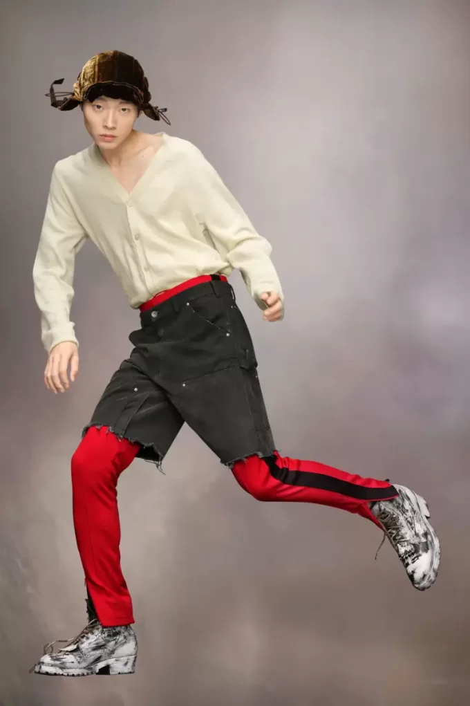 Maison Margiela – Jeansshorts mit Nieten Maison Margiela – Jeansshorts mit Nieten