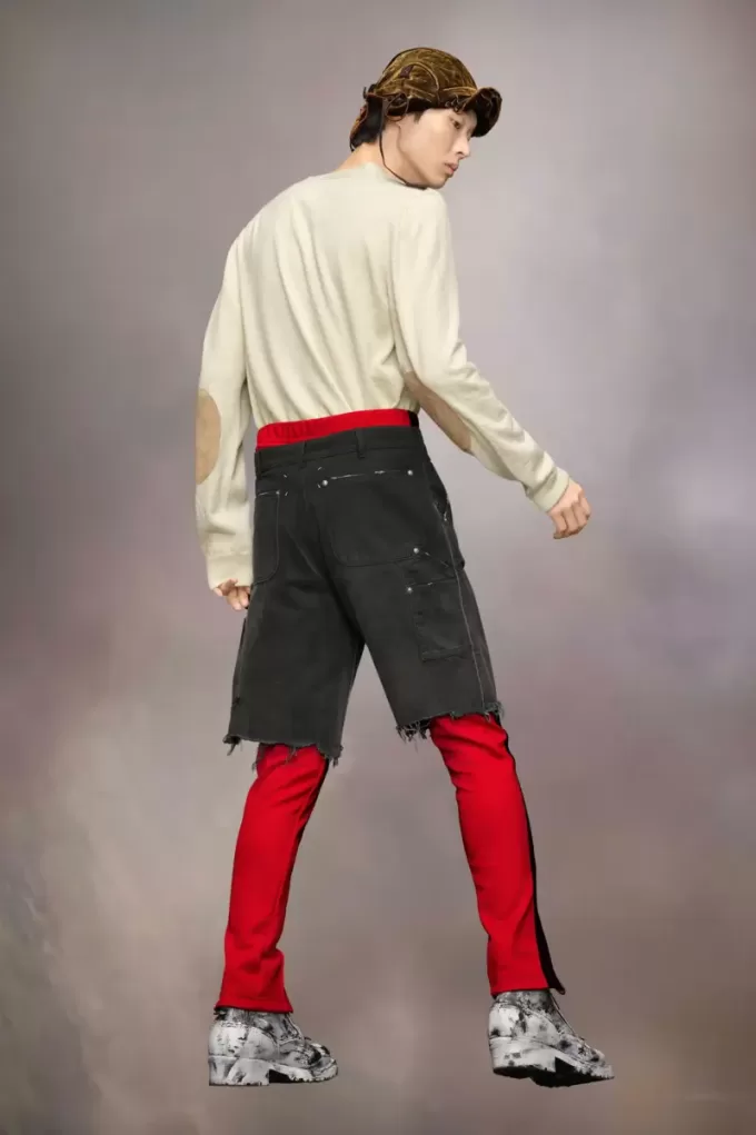 Maison Margiela – Jeansshorts mit Nieten Maison Margiela – Jeansshorts mit Nieten