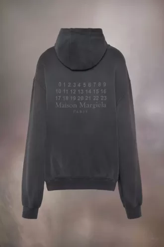 Maison Margiela – Kapuzenpullover mit numerischem Logo