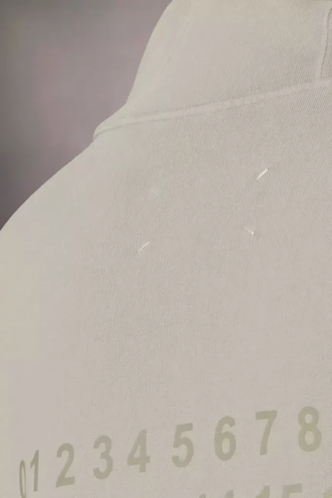 Maison Margiela – Kapuzenpullover mit numerischem Logo Maison Margiela – Kapuzenpullover mit numerischem Logo