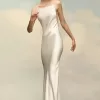 Maison Margiela – Kleid aus gehämmertem Satin Maison Margiela – Kleid aus gehämmertem Satin