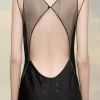 Maison Margiela – Kleid aus gehämmertem Satin Maison Margiela – Kleid aus gehämmertem Satin