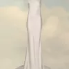 Maison Margiela – Kleid aus gehämmertem Satin Maison Margiela – Kleid aus gehämmertem Satin