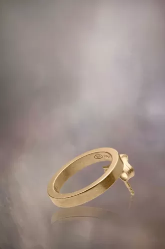 Maison Margiela Logo-Ohrring