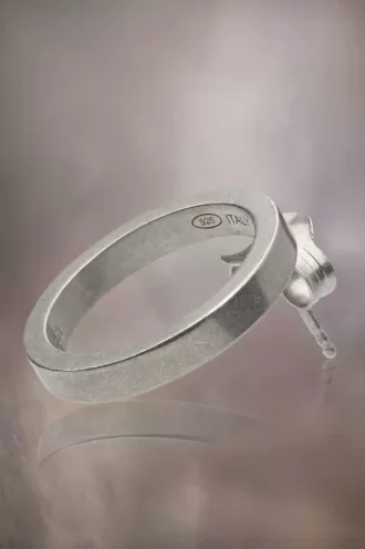 Maison Margiela Logo-Ohrring