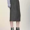 Maison Margiela Midirock aus Wolle Maison Margiela Midirock aus Wolle