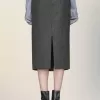 Maison Margiela Midirock aus Wolle Maison Margiela Midirock aus Wolle