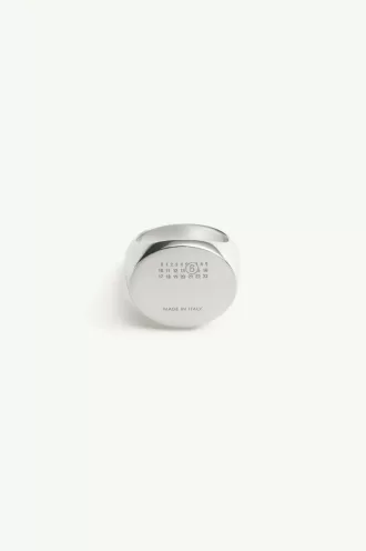 Maison Margiela Numerischer ovaler Ring Maison Margiela Numerischer ovaler Ring