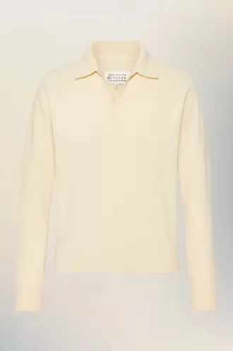 Maison Margiela Polo-Strickoberteil