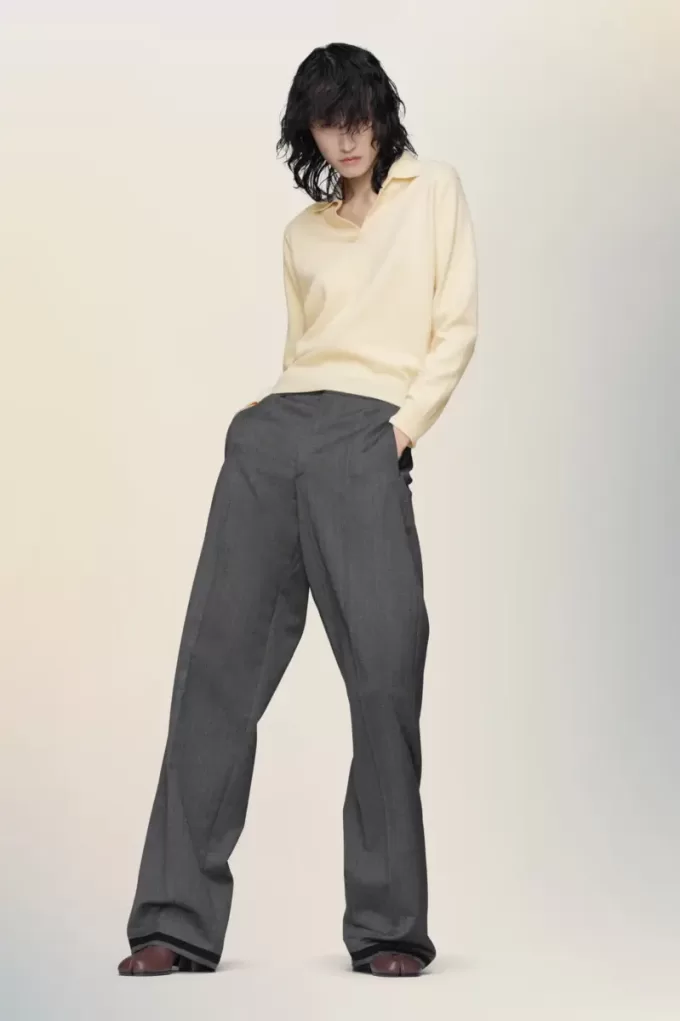 Maison Margiela Polo-Strickoberteil Maison Margiela Polo-Strickoberteil