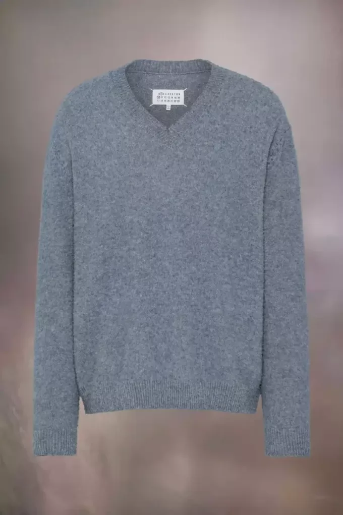 Maison Margiela – Pullover aus Florstrick Maison Margiela – Pullover aus Florstrick