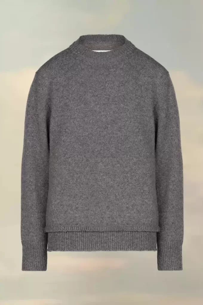 Maison Margiela – Pullover mit Ellbogenpatch Maison Margiela – Pullover mit Ellbogenpatch