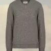 Maison Margiela – Pullover mit Ellbogenpatch Maison Margiela – Pullover mit Ellbogenpatch