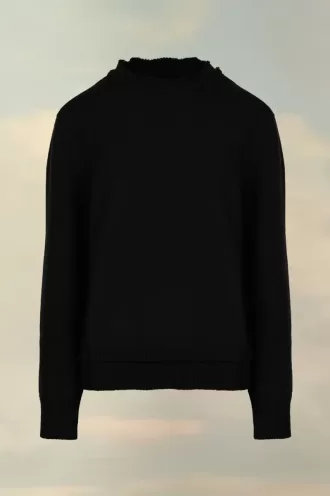 Maison Margiela – Pullover mit Ellbogenpatch