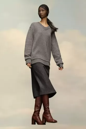 Maison Margiela – Pullover mit Ellbogenpatch