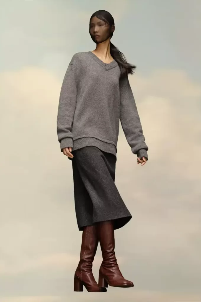 Maison Margiela – Pullover mit Ellbogenpatch Maison Margiela – Pullover mit Ellbogenpatch
