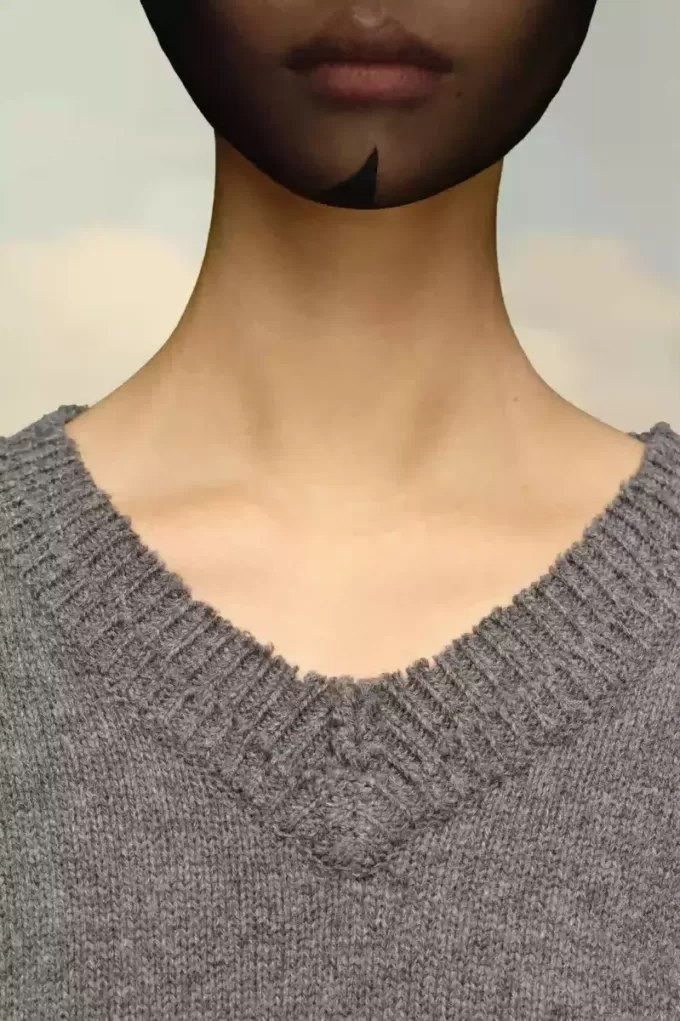 Maison Margiela – Pullover mit Ellbogenpatch Maison Margiela – Pullover mit Ellbogenpatch