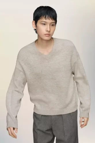 Maison Margiela Pullover mit V-Ausschnitt Maison Margiela Pullover mit V-Ausschnitt