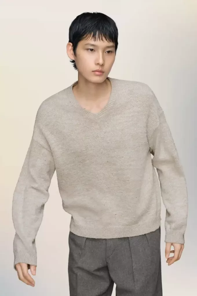 Maison Margiela Pullover mit V-Ausschnitt Maison Margiela Pullover mit V-Ausschnitt