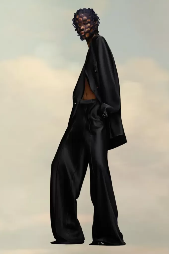 Maison Margiela Satinanzug Maison Margiela Satinanzug