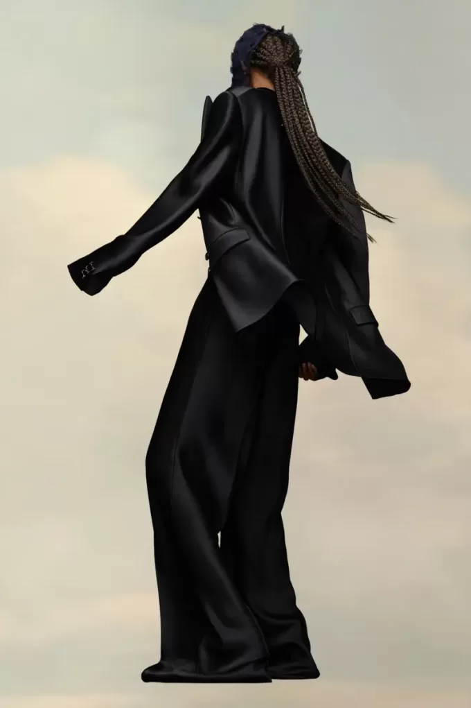 Maison Margiela Satinanzug Maison Margiela Satinanzug