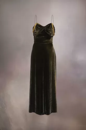 Maison Margiela Seiden-Maxikleid