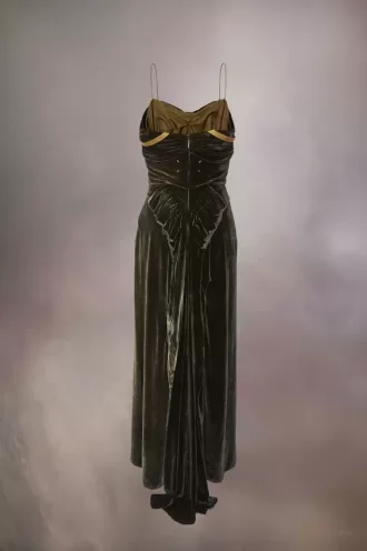 Maison Margiela Seiden-Maxikleid