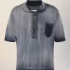 Maison Margiela Sonnengebleichtes Poloshirt Maison Margiela Sonnengebleichtes Poloshirt