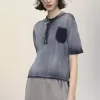 Maison Margiela Sonnengebleichtes Poloshirt Maison Margiela Sonnengebleichtes Poloshirt