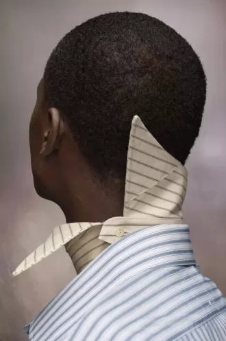 Maison Margiela Streifenkragen