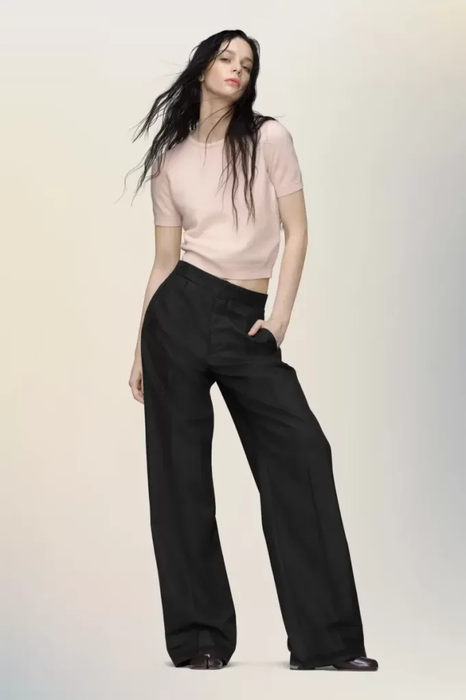 Maison Margiela Strickoberteil mit Rundhalsausschnitt Maison Margiela Strickoberteil mit Rundhalsausschnitt
