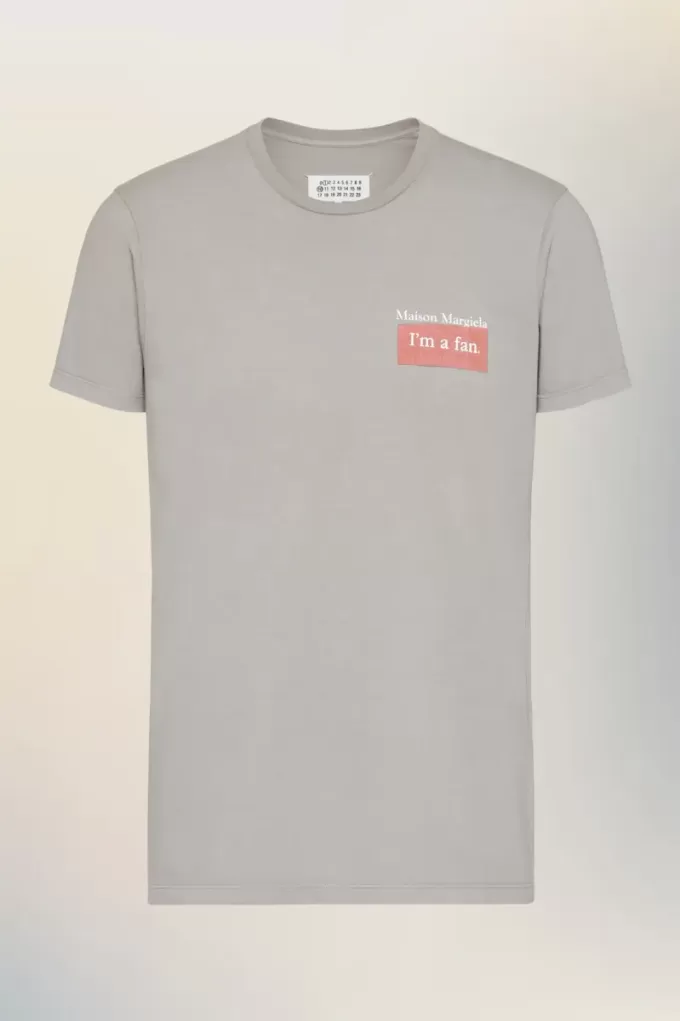 Maison Margiela T-Shirt mit Logo-Patch