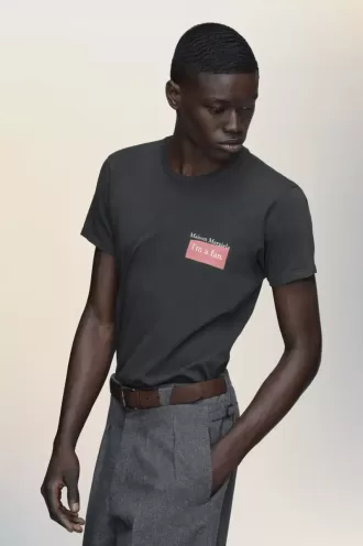 Maison Margiela T-Shirt mit Logo-Patch