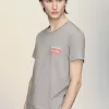 Maison Margiela T-Shirt mit Logo-Patch
