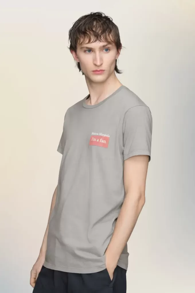 Maison Margiela T-Shirt mit Logo-Patch
