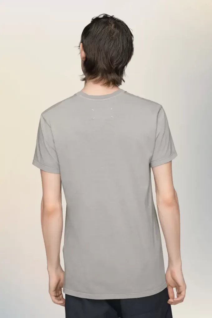Maison Margiela T-Shirt mit Logo-Patch