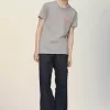 Maison Margiela T-Shirt mit Logo-Patch
