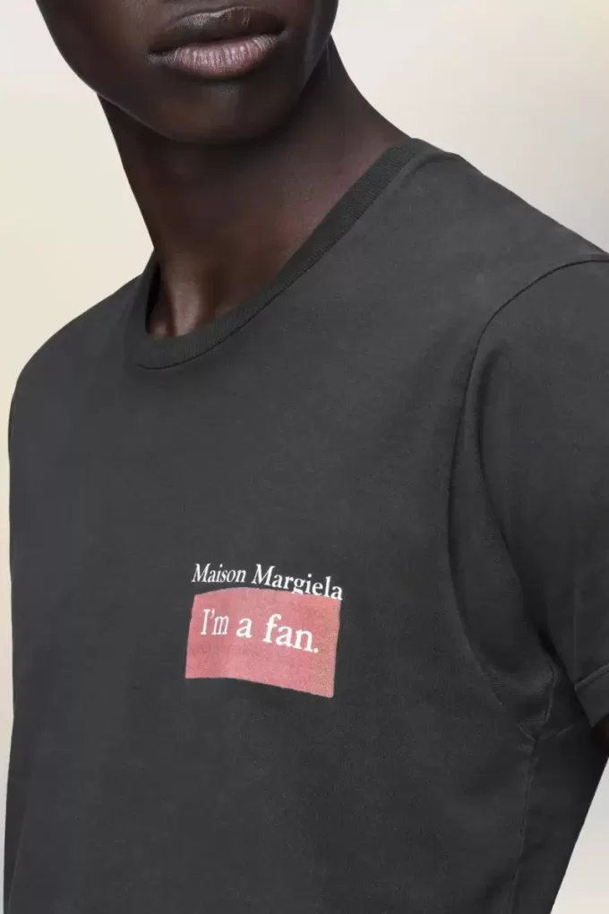 Maison Margiela T-Shirt mit Logo-Patch Maison Margiela T-Shirt mit Logo-Patch