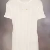 Maison Margiela T-Shirt mit Namensschild Maison Margiela T-Shirt mit Namensschild