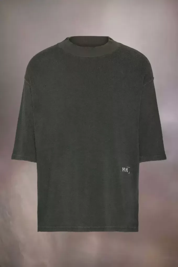 Maison Margiela T-Shirt mit Stempellogo Maison Margiela T-Shirt mit Stempellogo