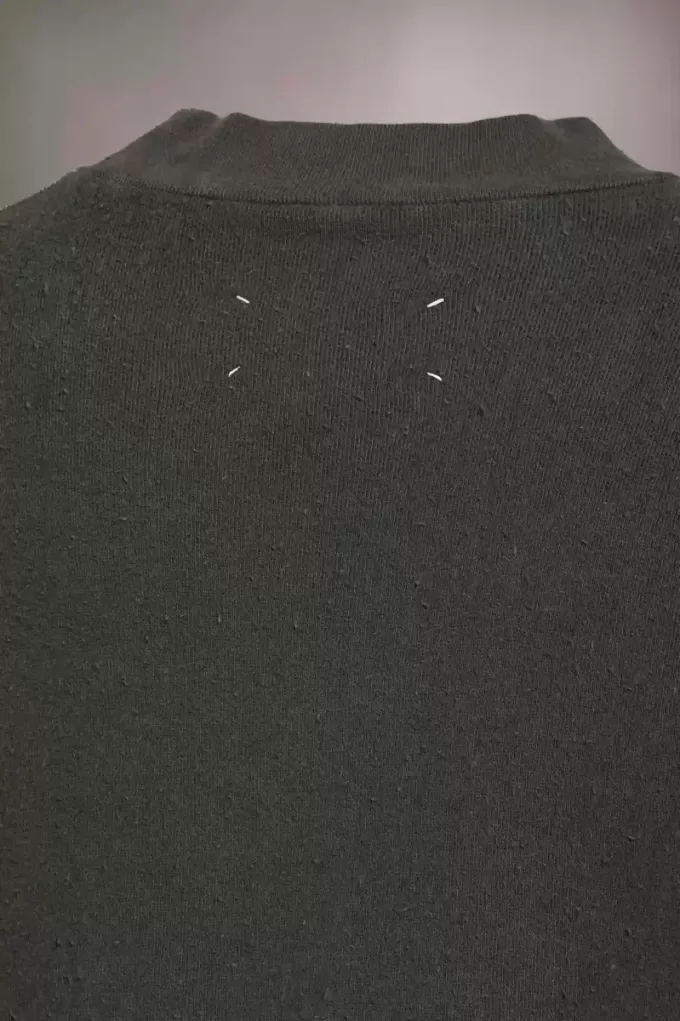 Maison Margiela T-Shirt mit Stempellogo Maison Margiela T-Shirt mit Stempellogo