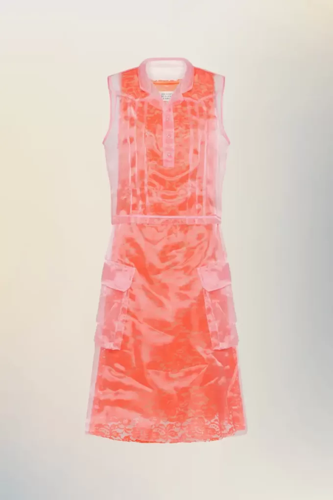 Maison Margiela Transparentes Teekleid Maison Margiela Transparentes Teekleid