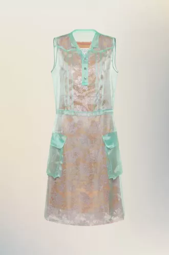 Maison Margiela Transparentes Teekleid Maison Margiela Transparentes Teekleid