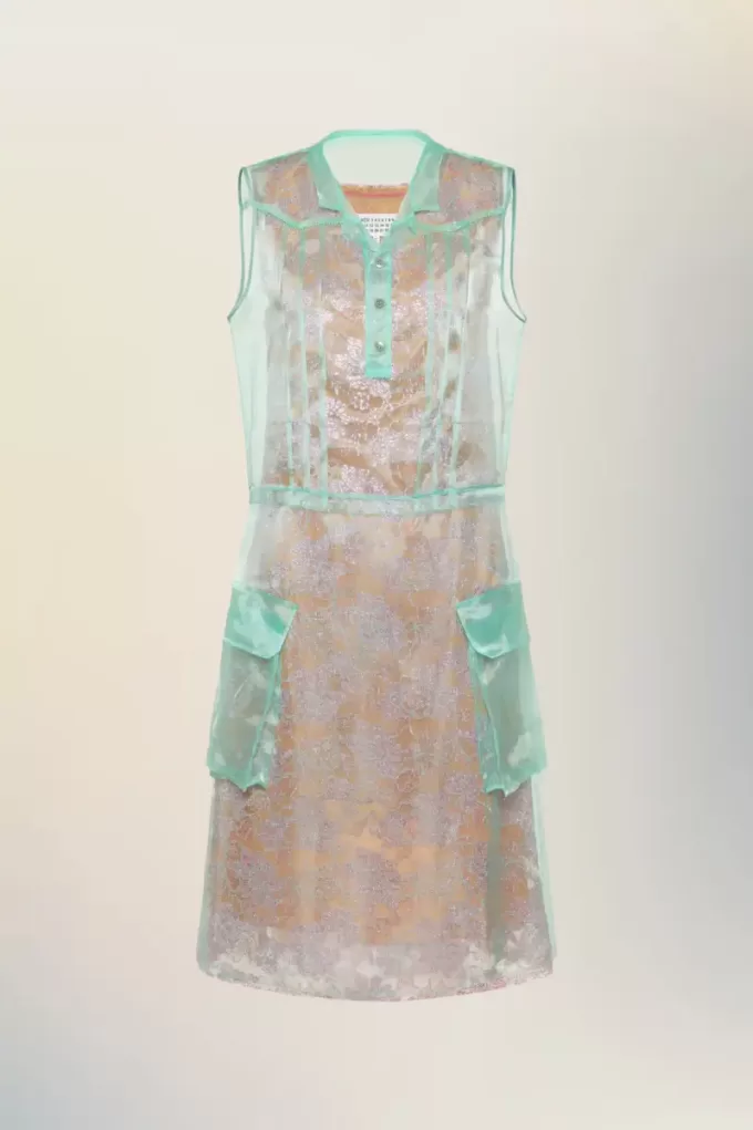 Maison Margiela Transparentes Teekleid Maison Margiela Transparentes Teekleid