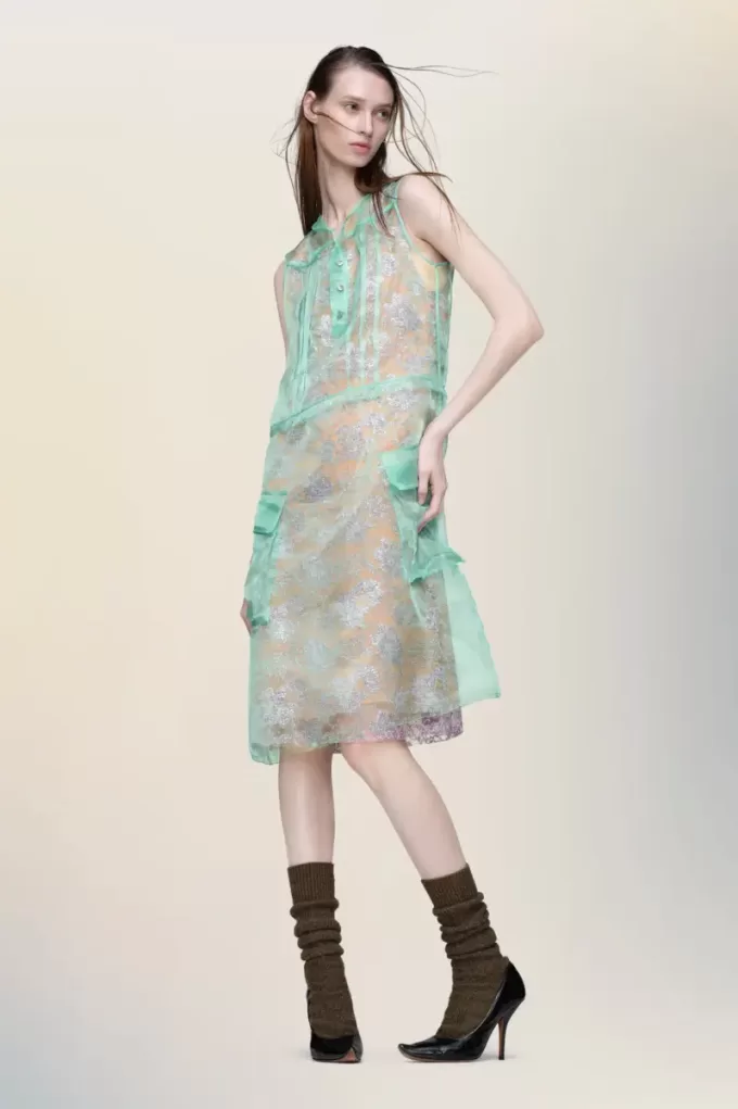 Maison Margiela Transparentes Teekleid Maison Margiela Transparentes Teekleid
