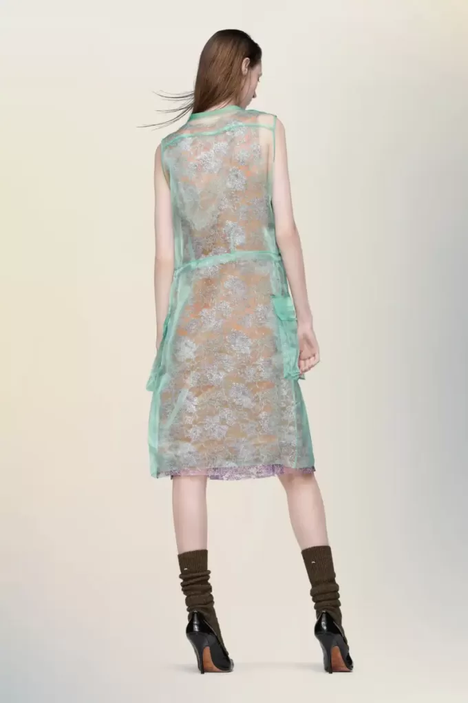 Maison Margiela Transparentes Teekleid Maison Margiela Transparentes Teekleid