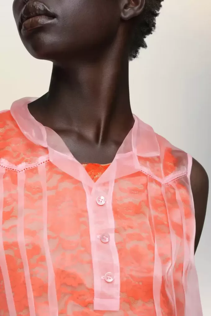 Maison Margiela Transparentes Teekleid Maison Margiela Transparentes Teekleid