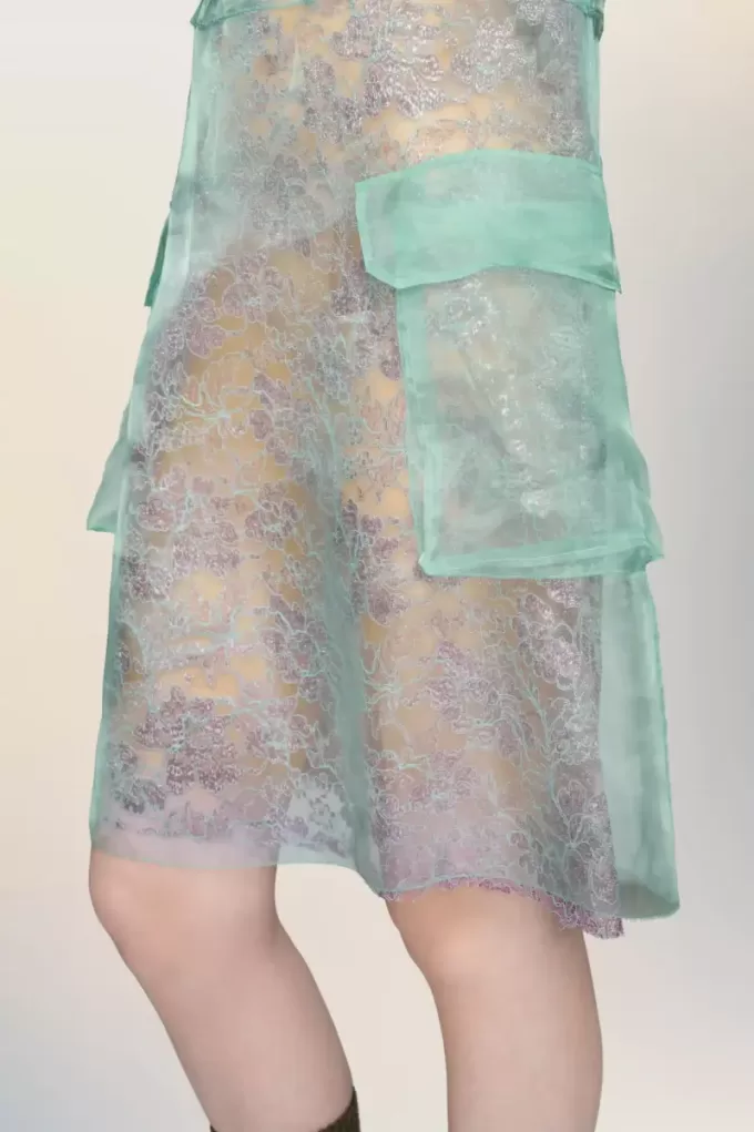 Maison Margiela Transparentes Teekleid Maison Margiela Transparentes Teekleid
