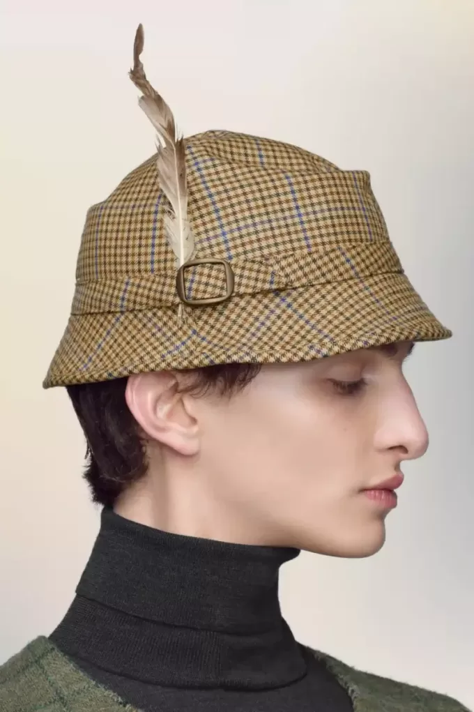 Maison Margiela – Trilby mit Federn Maison Margiela – Trilby mit Federn
